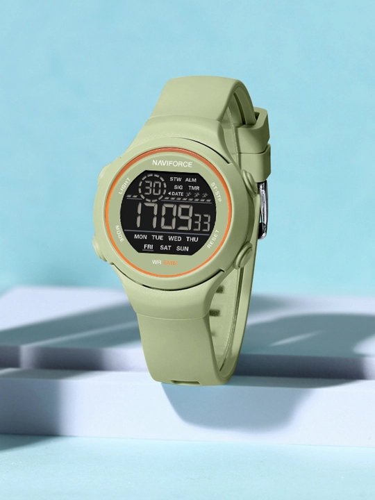 Ayollar soati sport uchun, elektronik Naviforce 7119