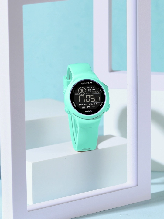 Ayollar soati sport uchun, elektronik Naviforce 7119