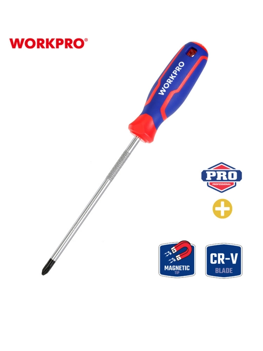 Torli o‘lchamdagi CrV tornavidalar – ergonomik tutqichli, nozik ta’mirlash uchun