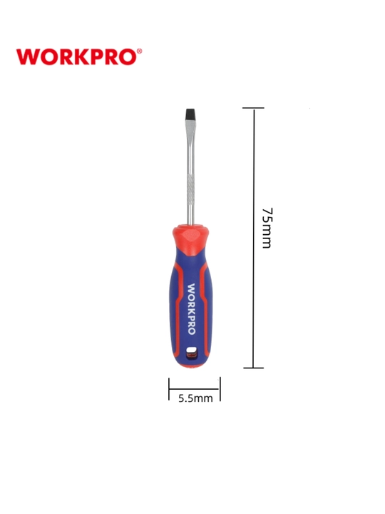 Torli o‘lchamdagi CrV tornavidalar – ergonomik tutqichli, nozik ta’mirlash uchun