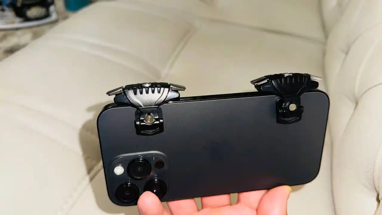 Mexanik triggerlar, pubg uchun, WB-B007 Tilla va shaffof rangda