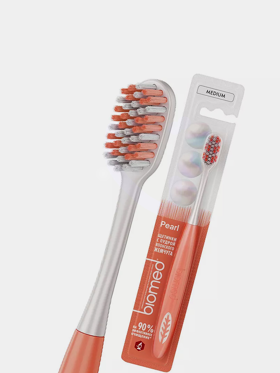 Зубная щетка Biomed Pearl White Medium