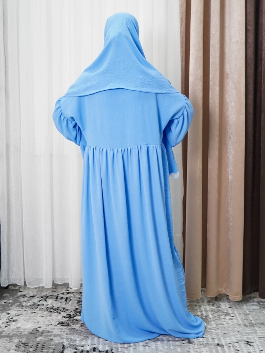 Abaya ko‘ylagi, himar, joynamoz, tasbeh, karobka va lentali sovg‘a to‘plami