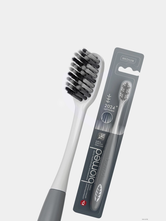 Зубная щетка Biomed Silver 2024 Medium