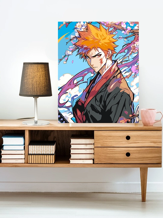 Raqamlar bo'yicha rasm chizish ARTERY "Anime" 40×50 sm, bo'yoqli holst, bo'yama to'plami