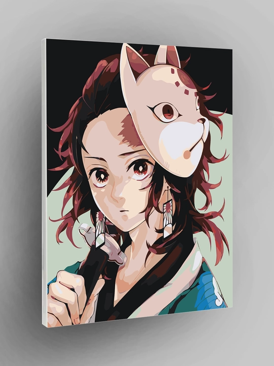 Raqamlar bo'yicha rasm chizish ARTERY "Anime" 40×50 sm, bo'yoqli holst, bo'yama to'plami