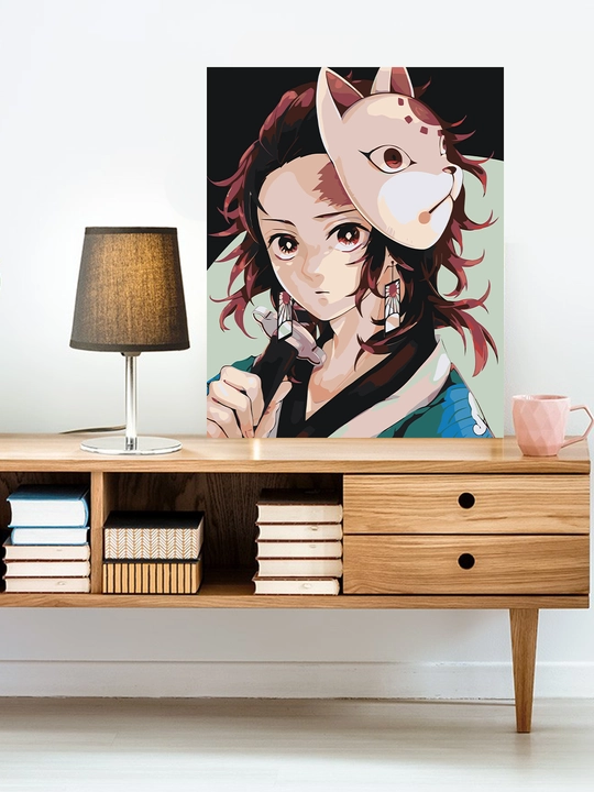 Raqamlar bo'yicha rasm chizish ARTERY "Anime" 40×50 sm, bo'yoqli holst, bo'yama to'plami