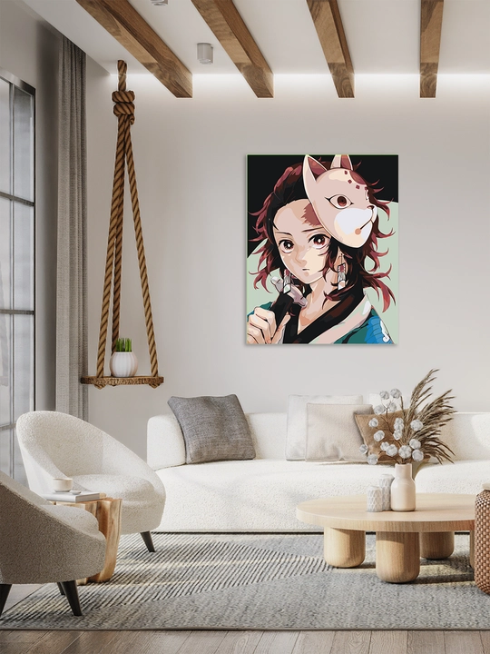 Raqamlar bo'yicha rasm chizish ARTERY "Anime" 40×50 sm, bo'yoqli holst, bo'yama to'plami