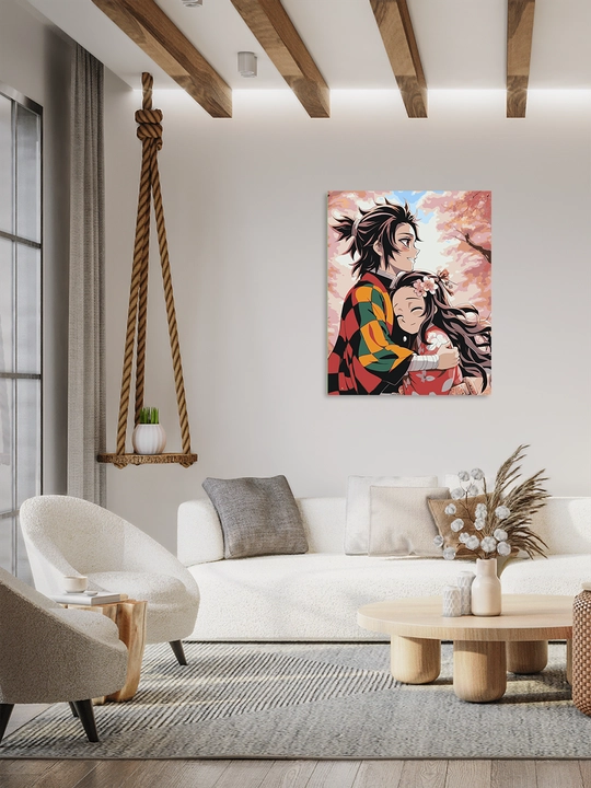 Raqamlar bo'yicha rasm chizish ARTERY "Anime" 40×50 sm, bo'yoqli holst, bo'yama to'plami