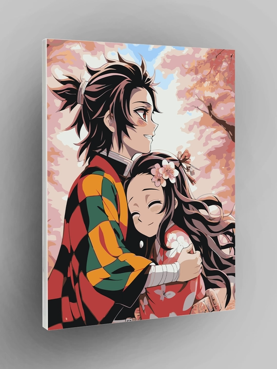 Raqamlar bo'yicha rasm chizish ARTERY "Anime" 40×50 sm, bo'yoqli holst, bo'yama to'plami