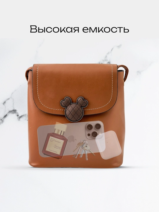 Женская сумка Disney, с Микки Маусом, на плечо