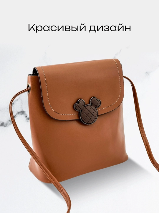 Женская сумка Disney, с Микки Маусом, на плечо