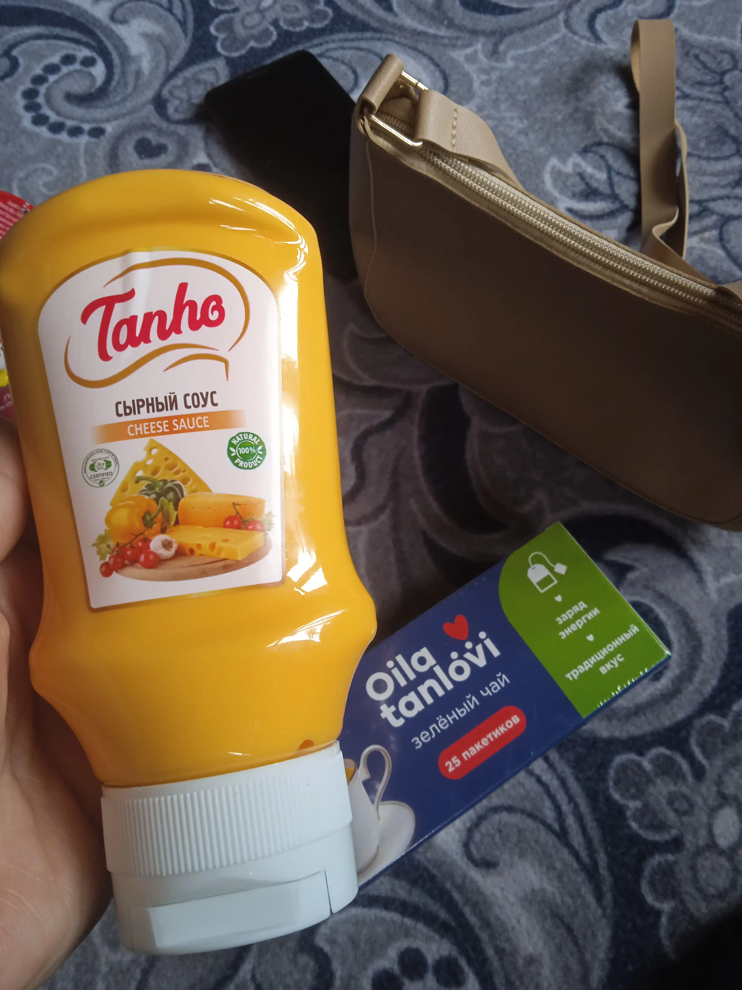 2322 Соус Tanho Сырный, 40%, 330 гр