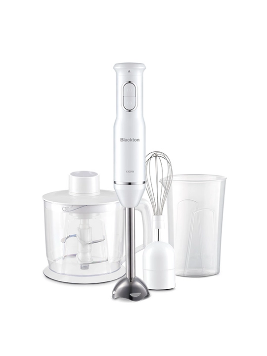 Qo'l blenderi 3 tasi 1 da: blender, mikser, maydalagich Blackton Bt HB400S, 1300 Vt motor - 