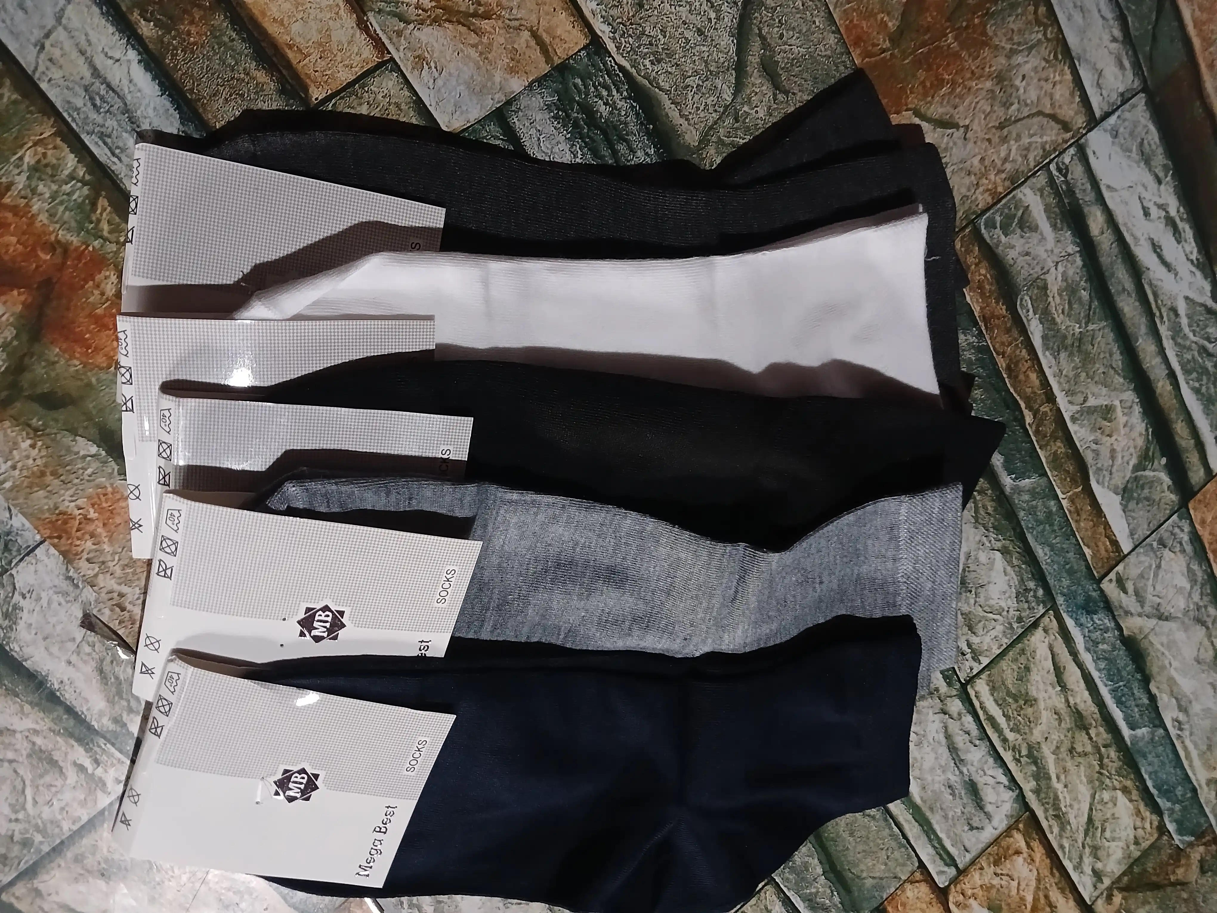Erkaklar uchun paypoqlar The Kuka Fresh, 5 juft, o‘rtacha uzunlikda paypoqlar to'plami