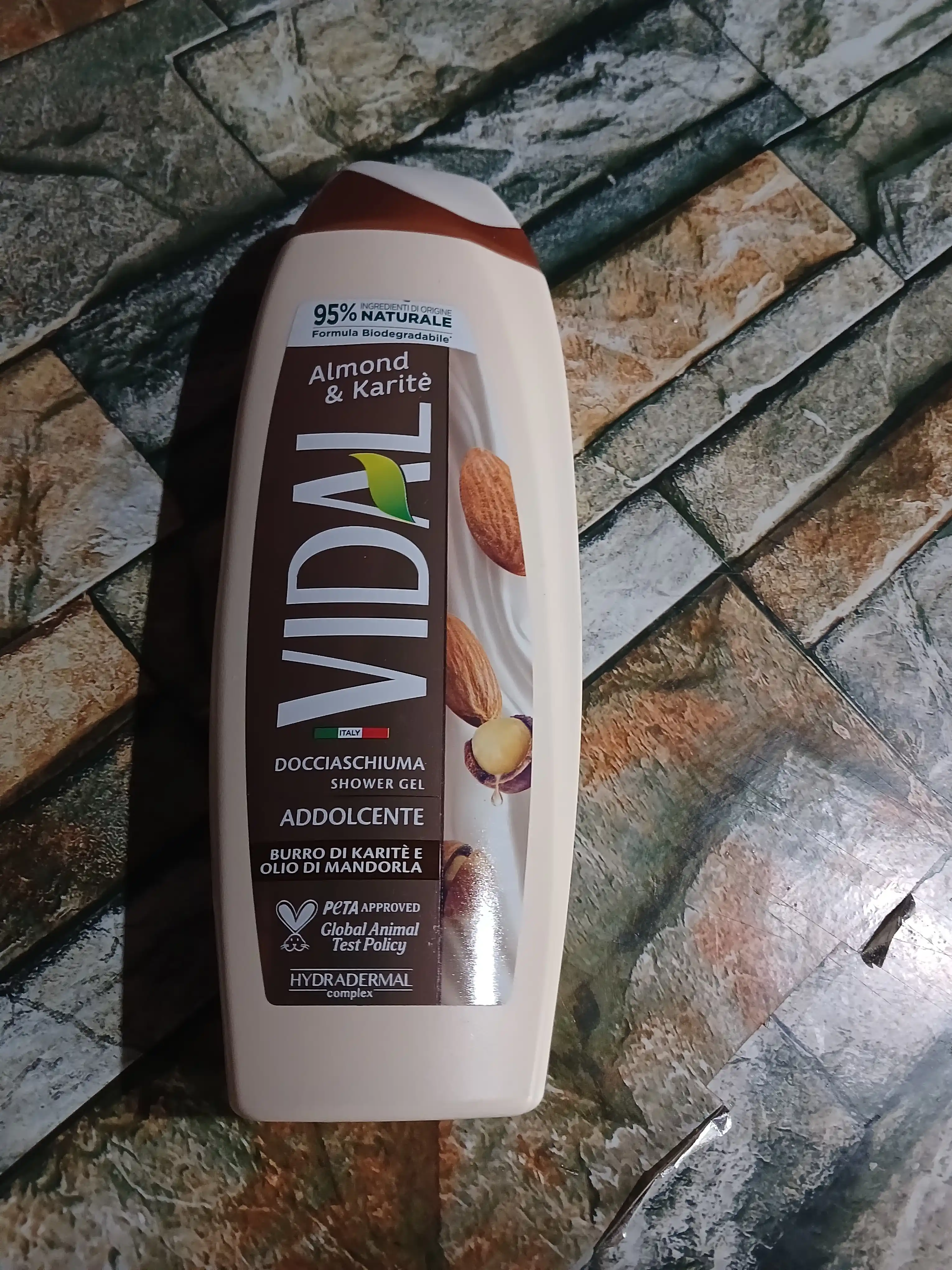 Dush geli VIDAL ALMOND & KARITE, bodom va Shea, 250 ml