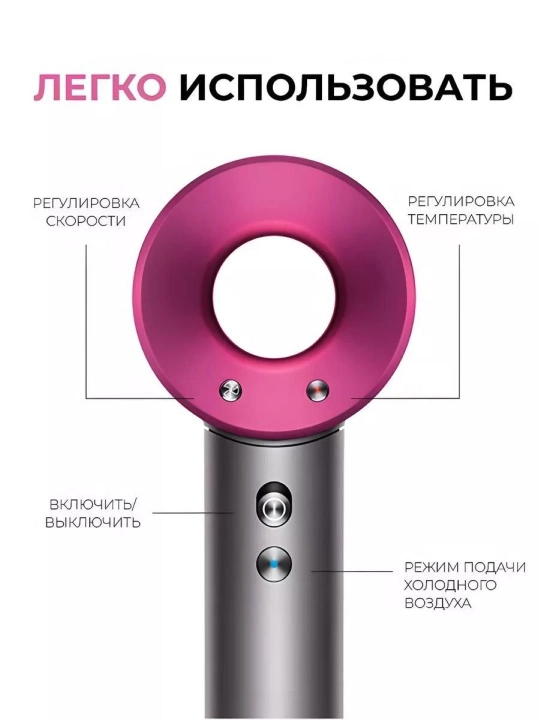 Фен для волос с индикатором профессиональный DOROKL