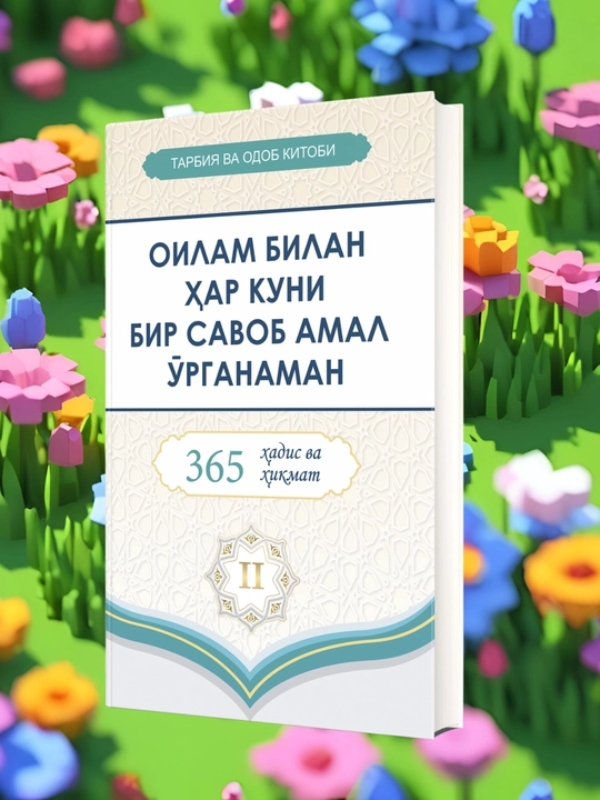 365 kun hadis va hikmat: Oilam bilan har kuni bir savob amal o‘rganaman 1, 2
