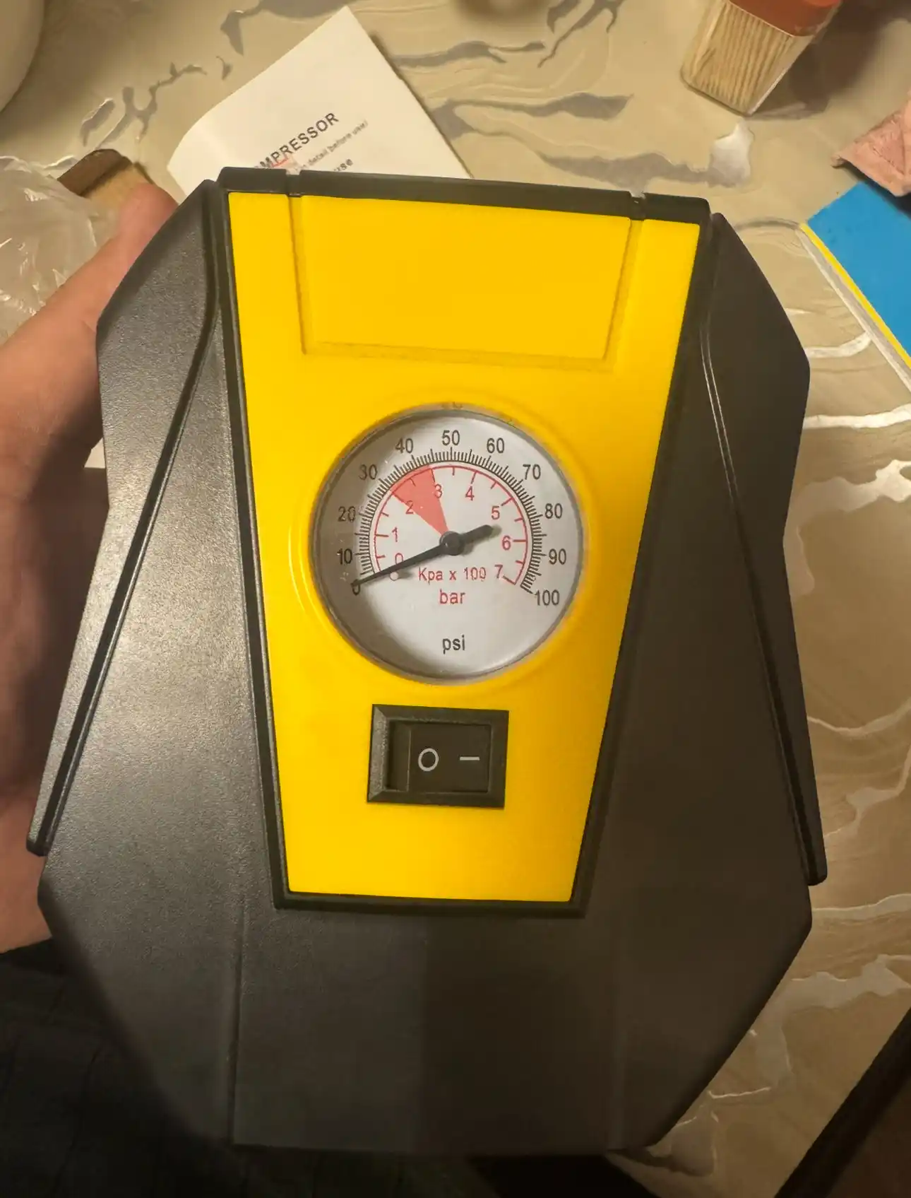 Nasos, kompressor, mashina uchun, LED displey, universal