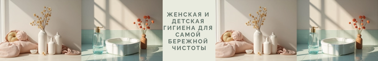Детская и женская гигиена BHT