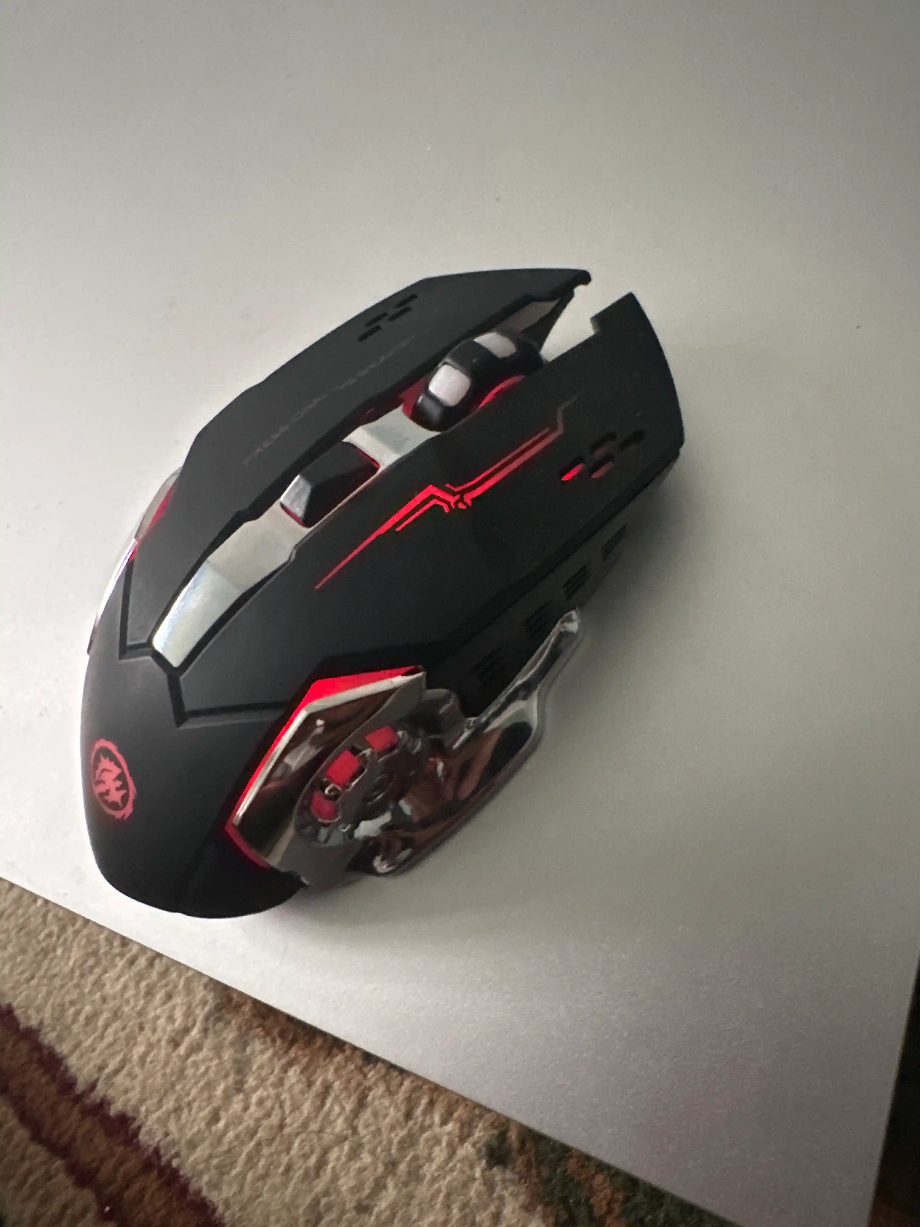 Simsiz sichqoncha o'yin va ofis uchun mos keladi G7 , RGB led bilan 3200DPI