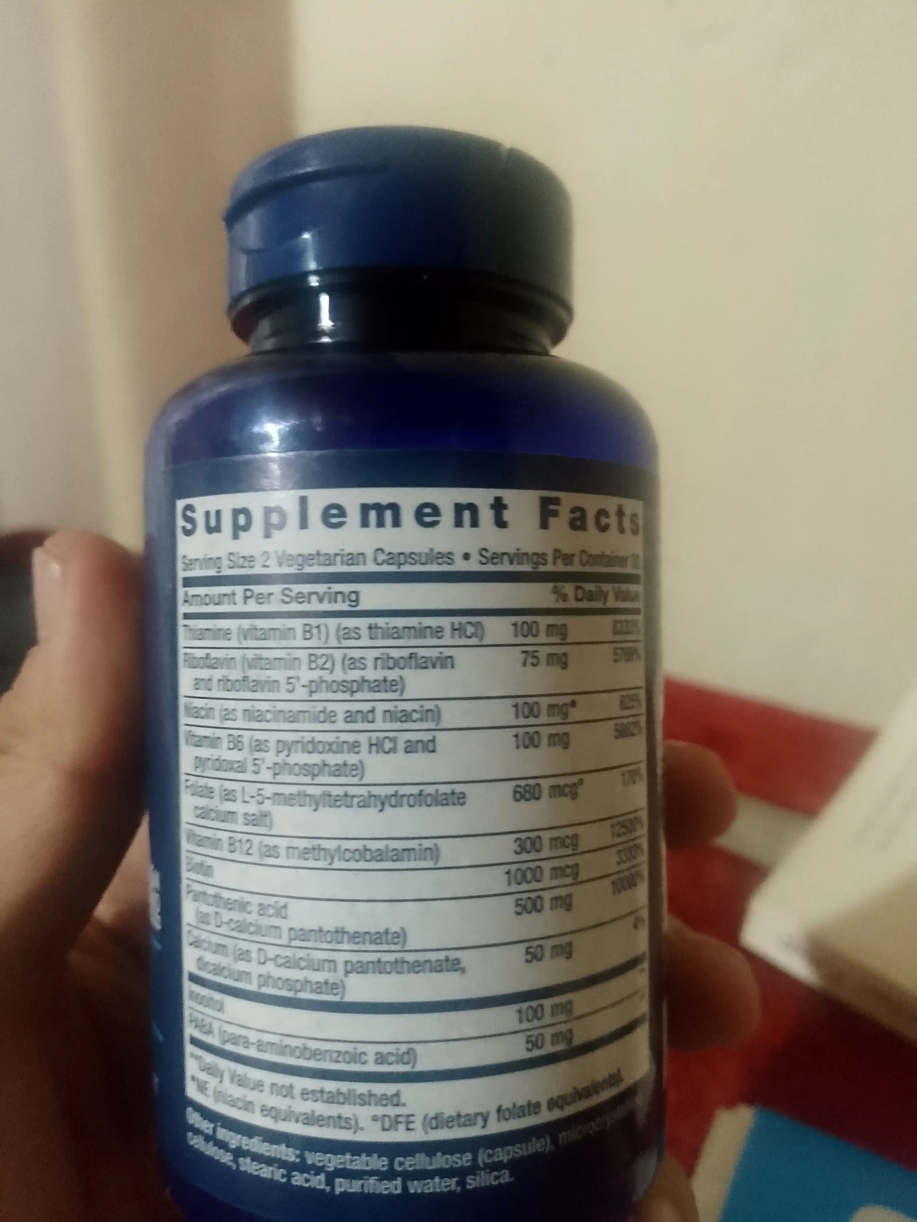 Vitamin B Life Extension, 60 kapsula, vitamin B kompleksi