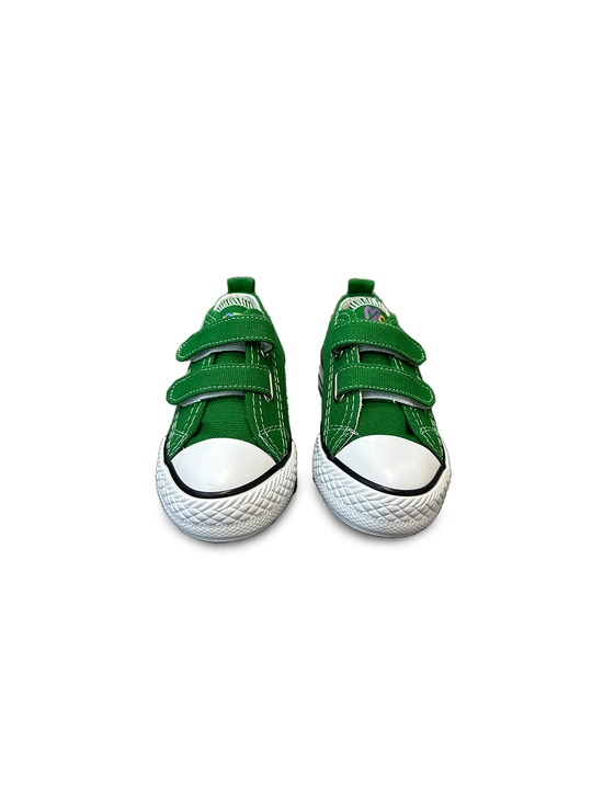 Текстильные кеды-CONVERSE для детей на липучкe от Moozy, первые шаги, размеры 21-30