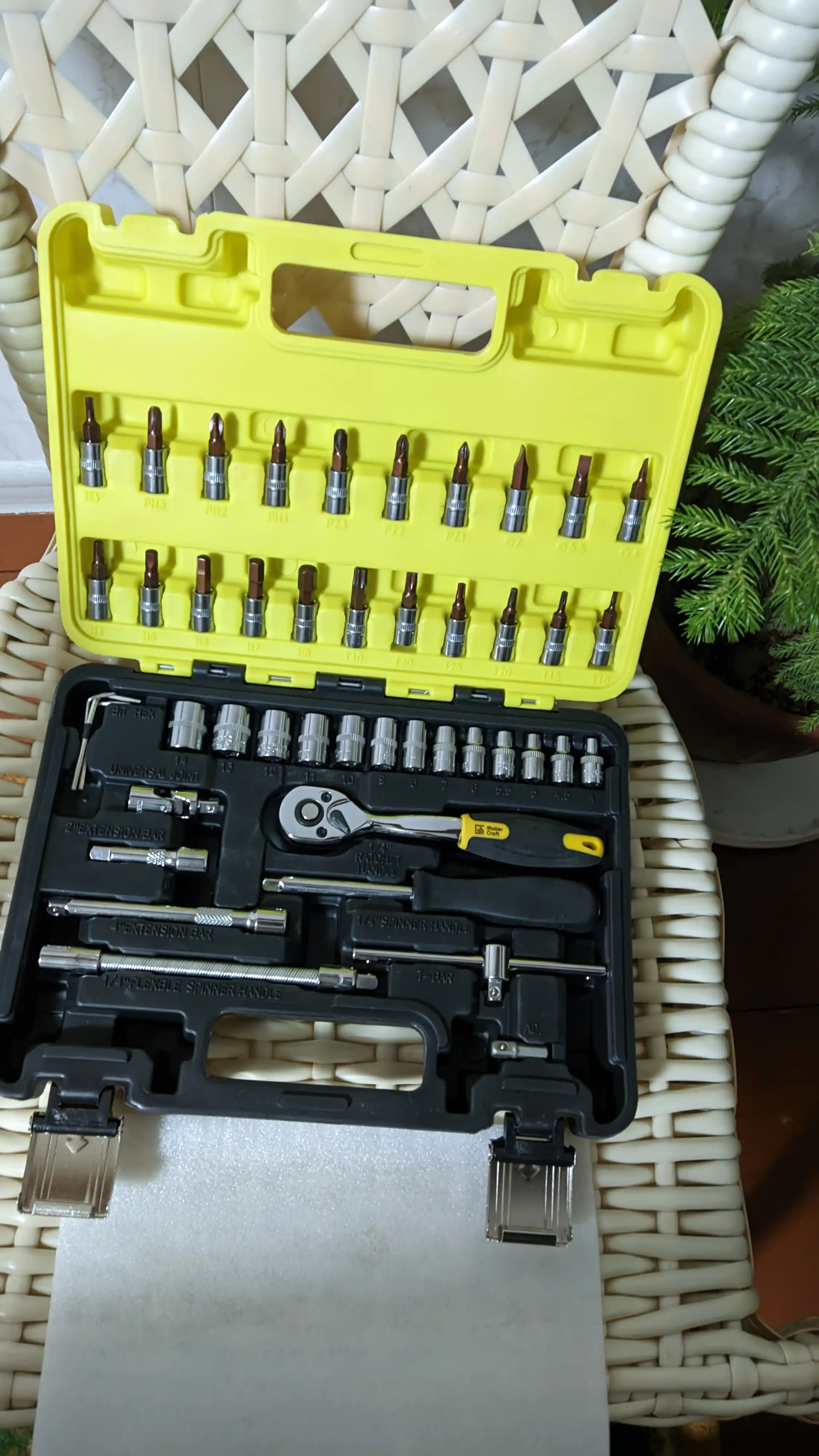 Muller Craft asboblar to'plami 219 donagacha treshotkali