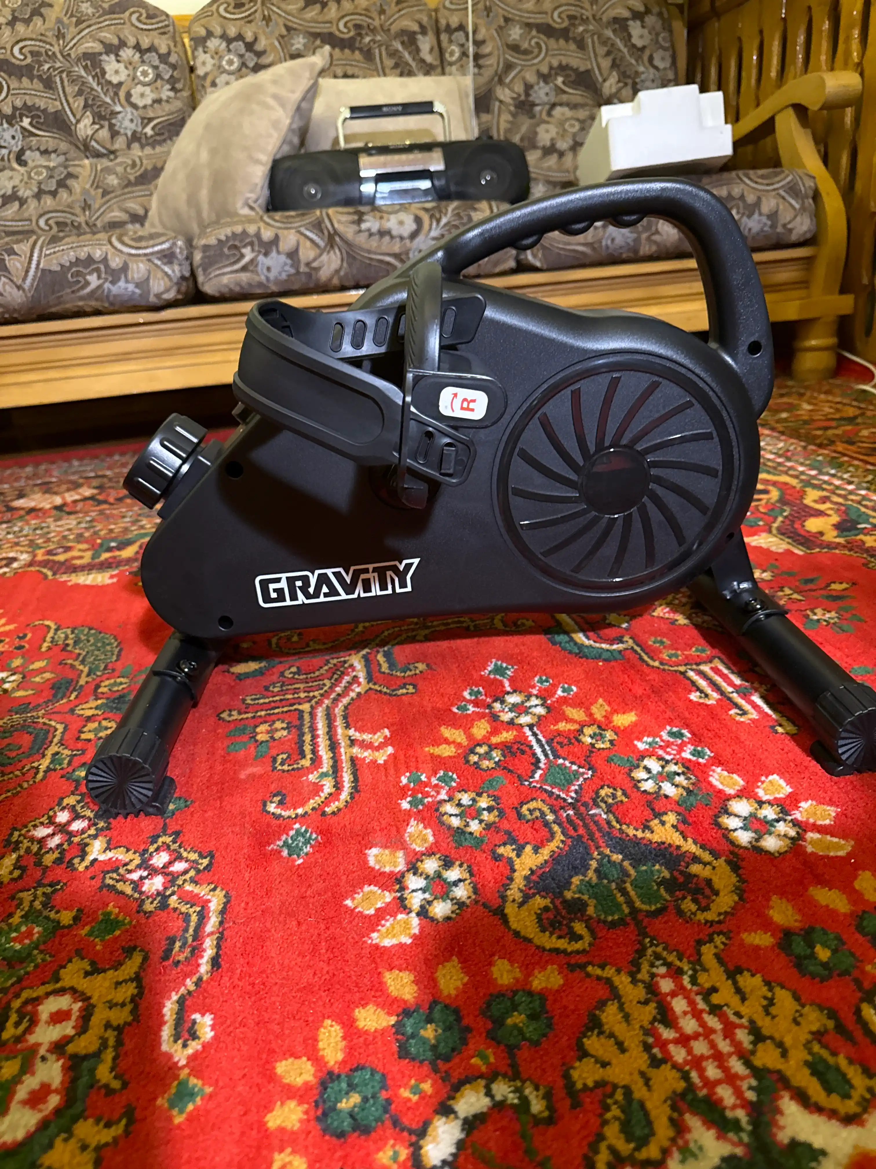 Fitness uchun mini statsionar velosiped, vazn yo'qotish Gravity Magnetic