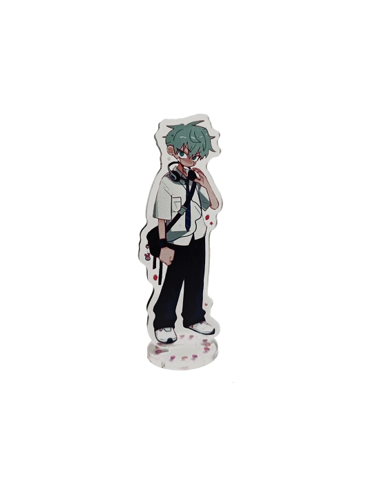"Alien Stage" bo'yicha akril 2D anime-figurka, Alien Steyj, 8 sm