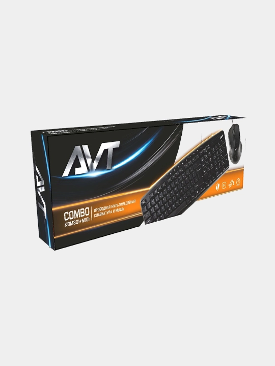 Kompyuter, Avtech, COMBO KBM301, M101 USB, o‘yin va ofis uchun klaviatura va sichqoncha