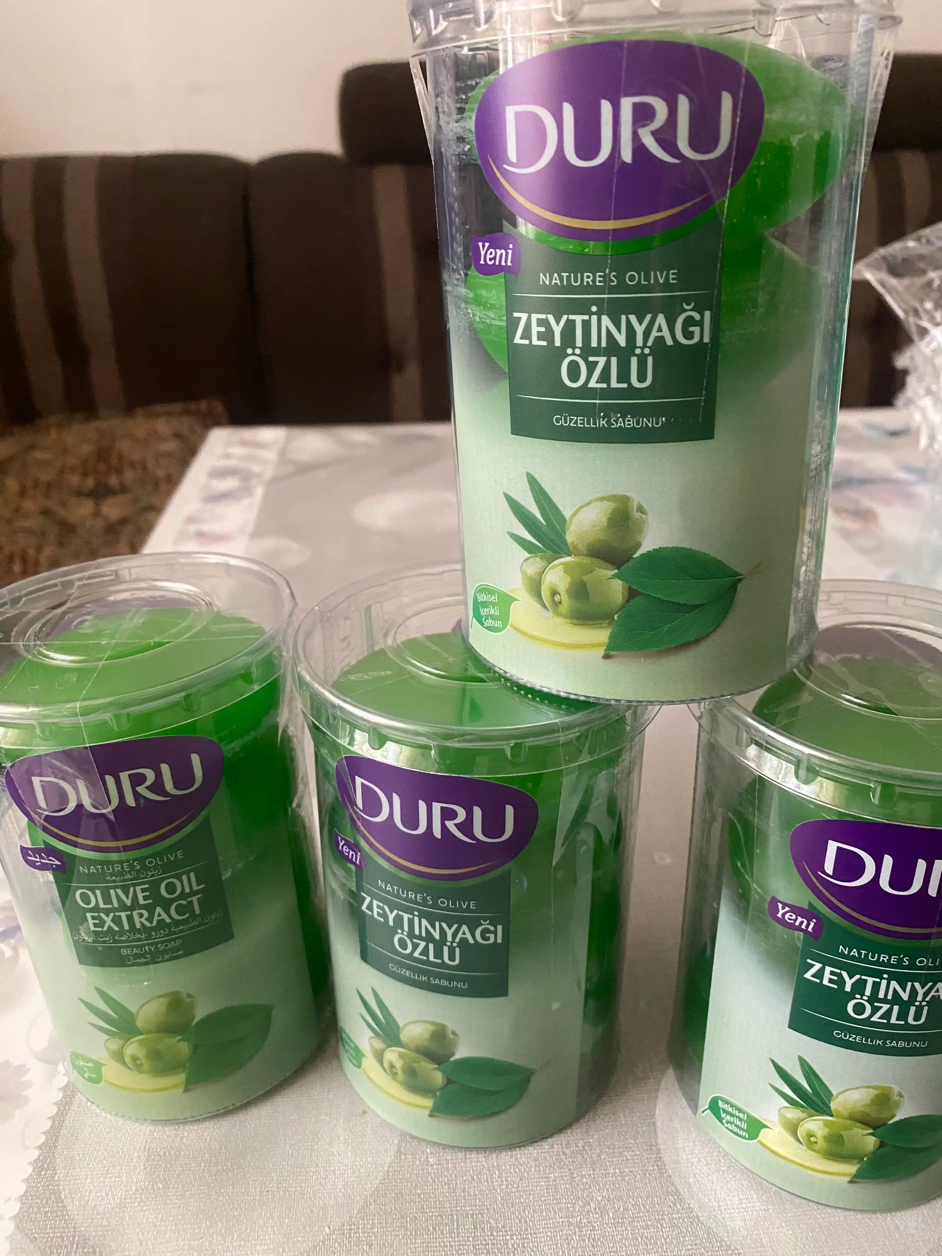 Sovun Duru PVC Zaytun, 4 dona, 400 g