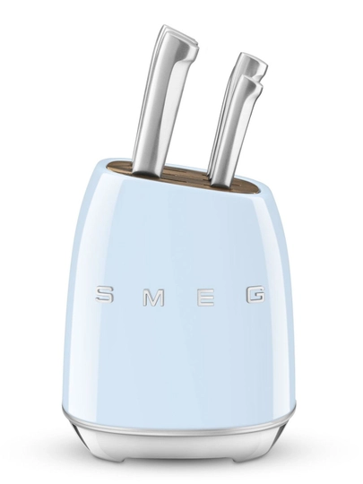 Эстетичный набор кухонных ножей с подставкой SMEG SM-1, 7 предметов - 