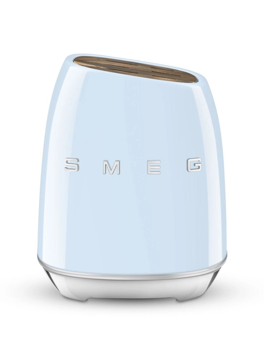 Эстетичный набор кухонных ножей с подставкой SMEG SM-1, 7 предметов