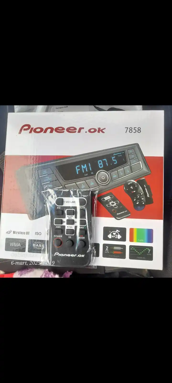 Avtomobil uchun magnitofonlar avtomagnitola avto MP3 avto radio