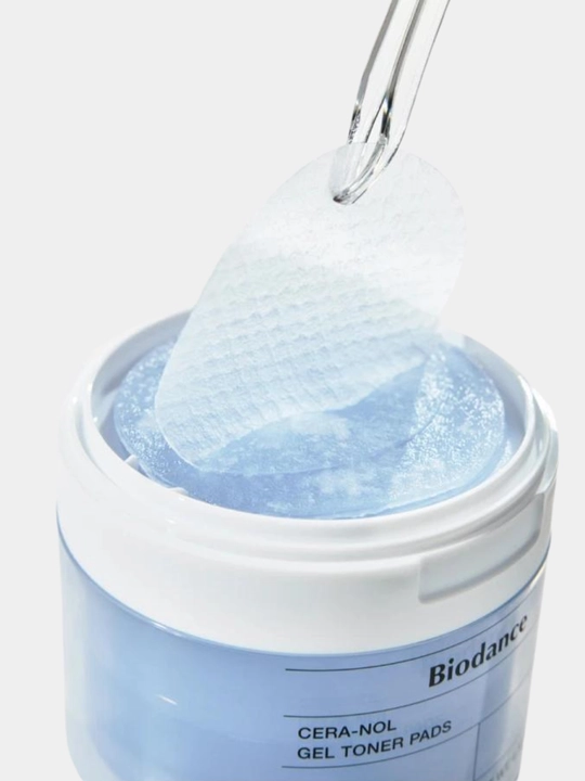 Biodance Gel Toner Pads Gidrogel toner disklari, 60 dona