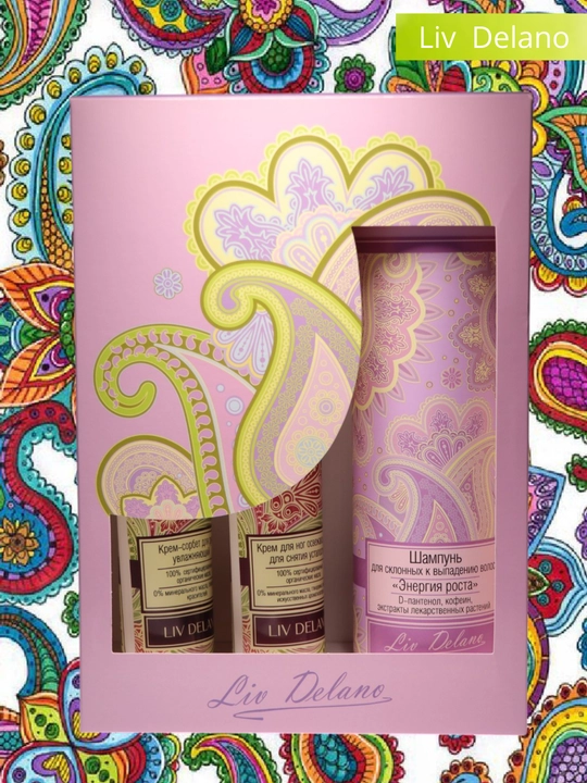 Sovgalar to'plami Oriental Touch, shampun 400 ml, qo'l kremi 75 мл, oyoq kremi 75 ml
