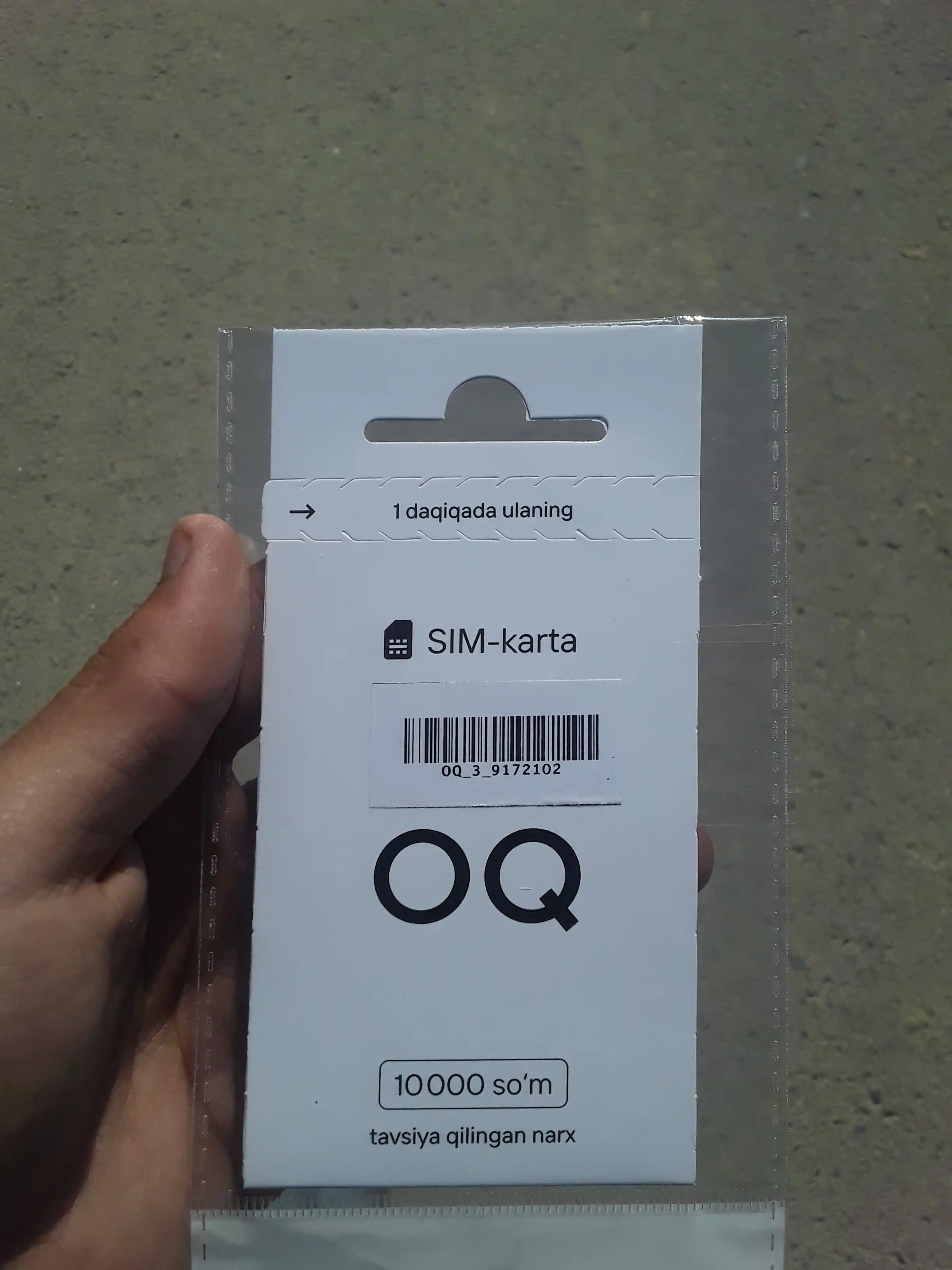 OQ SIM-kartasi, mustaqil ro‘yxatdan o‘tish va tezkor ulanish