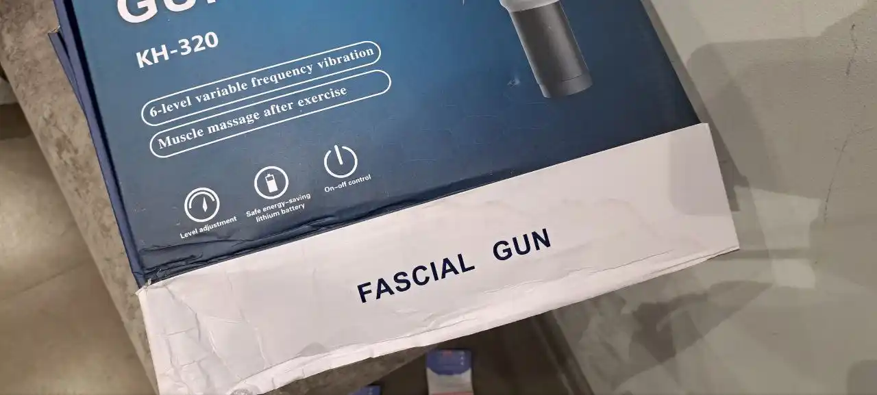Tana va mushaklar uchun sport perkussiya massajeri, fassial massajeri