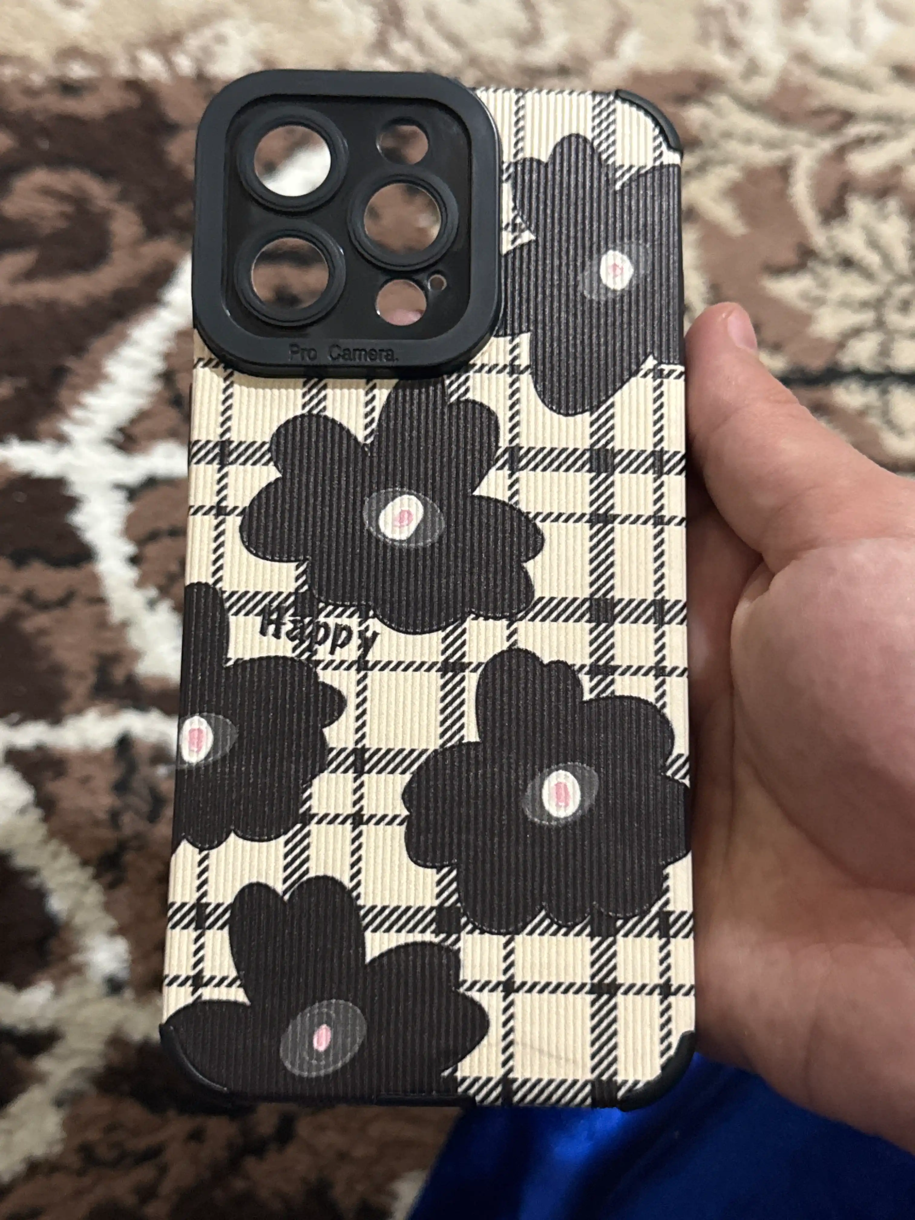 IPhone 11, 12, 13, 14, 15, 16, 17 Pro Max uchun silikon chexol — himoyalovchi chezol