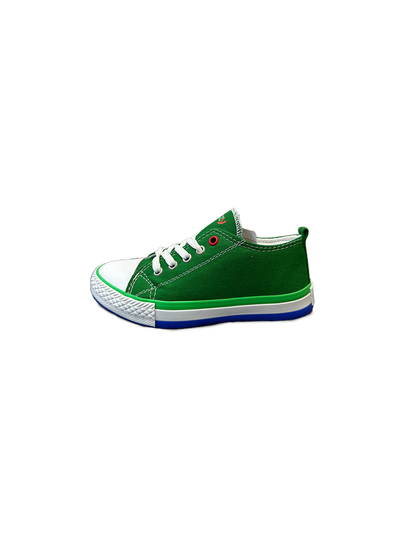Текстильные кеды Moozy для детей с шнуровкой, CONVERSE – 7 цветов, размер 31-35