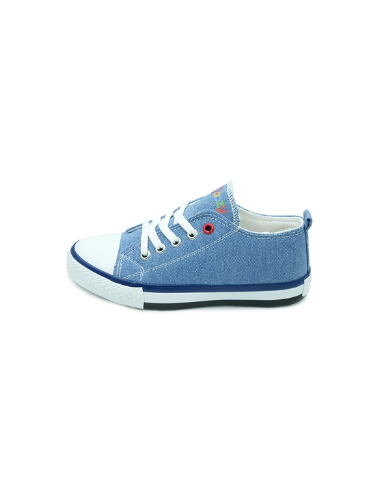 Текстильные кеды Moozy для детей с шнуровкой, CONVERSE – 7 цветов, размер 31-35 - 
