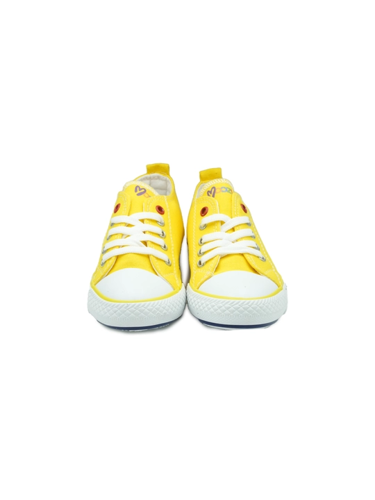 Текстильные кеды Moozy для детей с шнуровкой, CONVERSE – 7 цветов, размер 31-35 - 