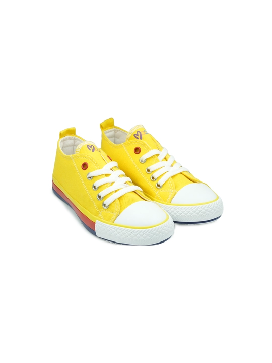 Текстильные кеды Moozy для детей с шнуровкой, CONVERSE – 7 цветов, размер 31-35
