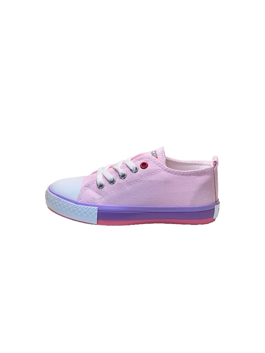 Текстильные кеды Moozy для детей с шнуровкой, CONVERSE – 7 цветов, размер 31-35