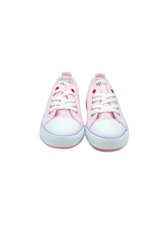 Текстильные кеды Moozy для детей с шнуровкой, CONVERSE – 7 цветов, размер 31-35