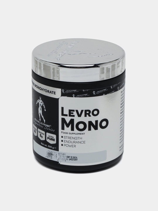 Креатин моногидрат Kevin Levrone Anabolic, GOLD, Silver 300 г, без вкуса, 60 порций