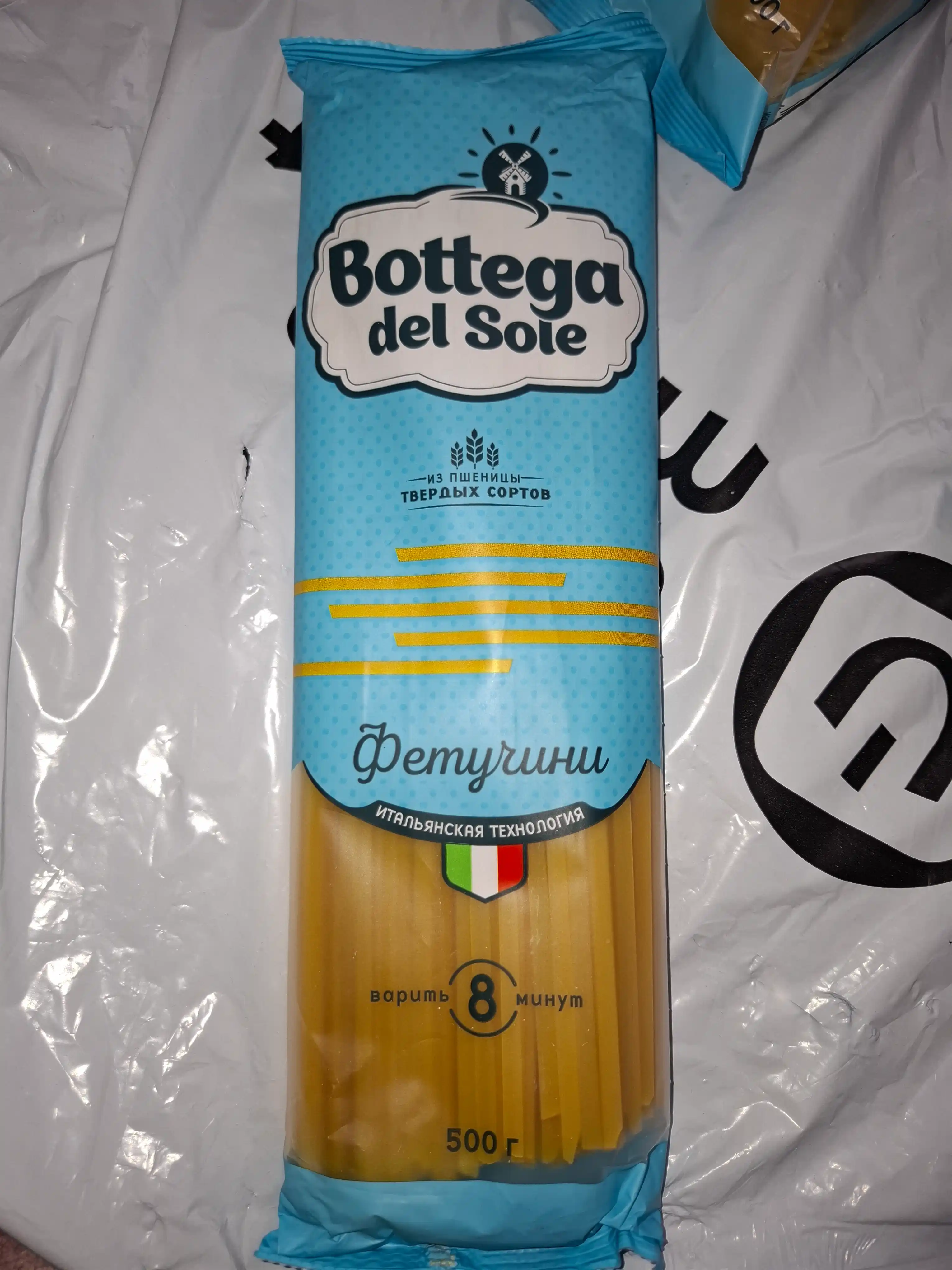 Макароны Bottega del Sole Фетучини, 500 г