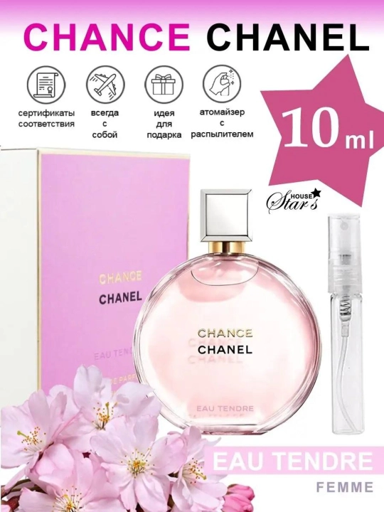 Parfyumlangan suv Chanel Chance Eau Tendre - 