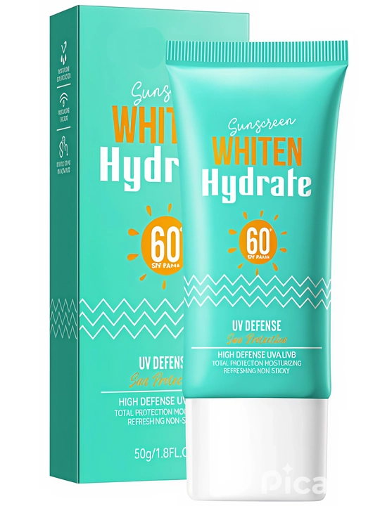 Quyosh kremi, to'liq spektrli ultrabinafsha nurlanishidan himoya, qarishga qarshi, 90 SPF